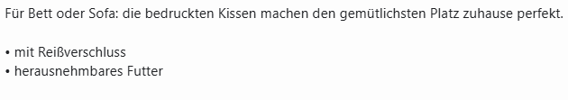 Kissen